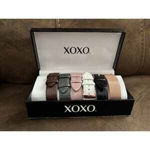 XOXO Watch Band Set Interchangeable Straps Variety of Colors - Women's